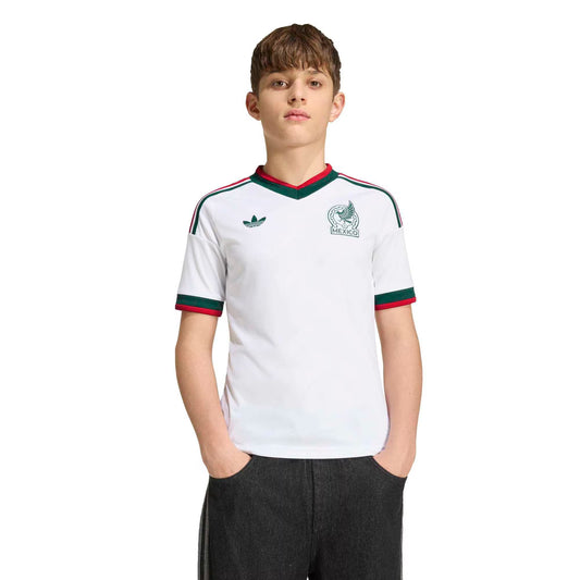 Mexico National Team Youth 2026 Away Replica Jersey - White
