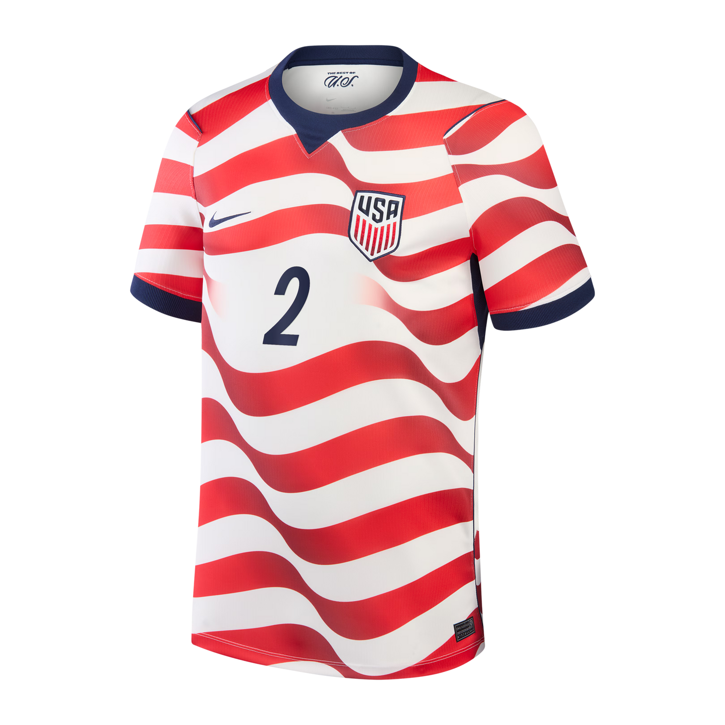 Sergiño Dest USMNT 2026 Home Stadium Replica Jersey - White