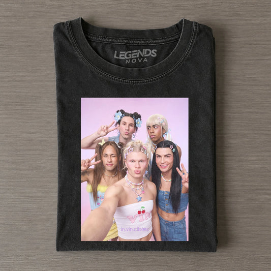 Y2K Barbie-Style Soccer star Funny Tee