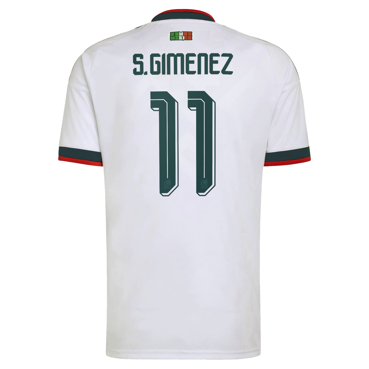 Santiago Gimenez Mexico National Team 2026  Away Replica Jersey - White