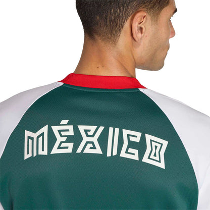 Mexico National Team 2026 Long Sleeve Pre-Match Top - Green