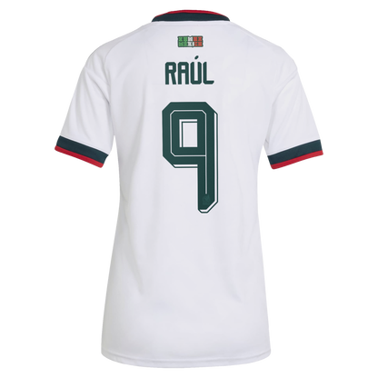 Raúl Jiménez Mexico National Team Women's 2026 Away Replica Jersey- White
