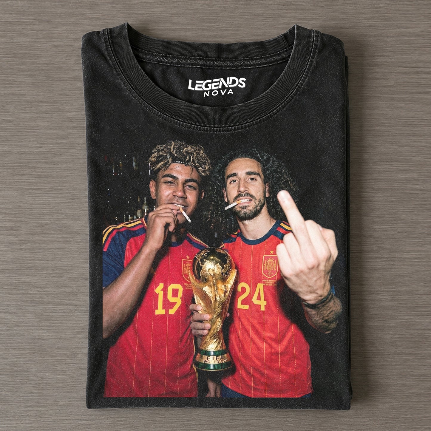 Lamine Yamal & Marc Cucurella FIFA 2026 Champion Tee