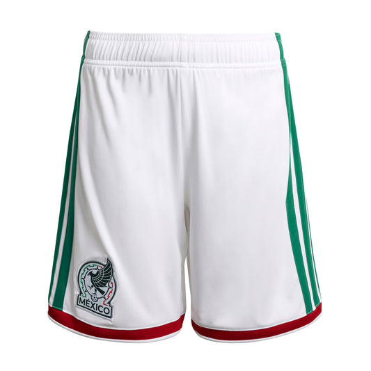Mexico National Team Youth 2026 Home Replica Shorts - White