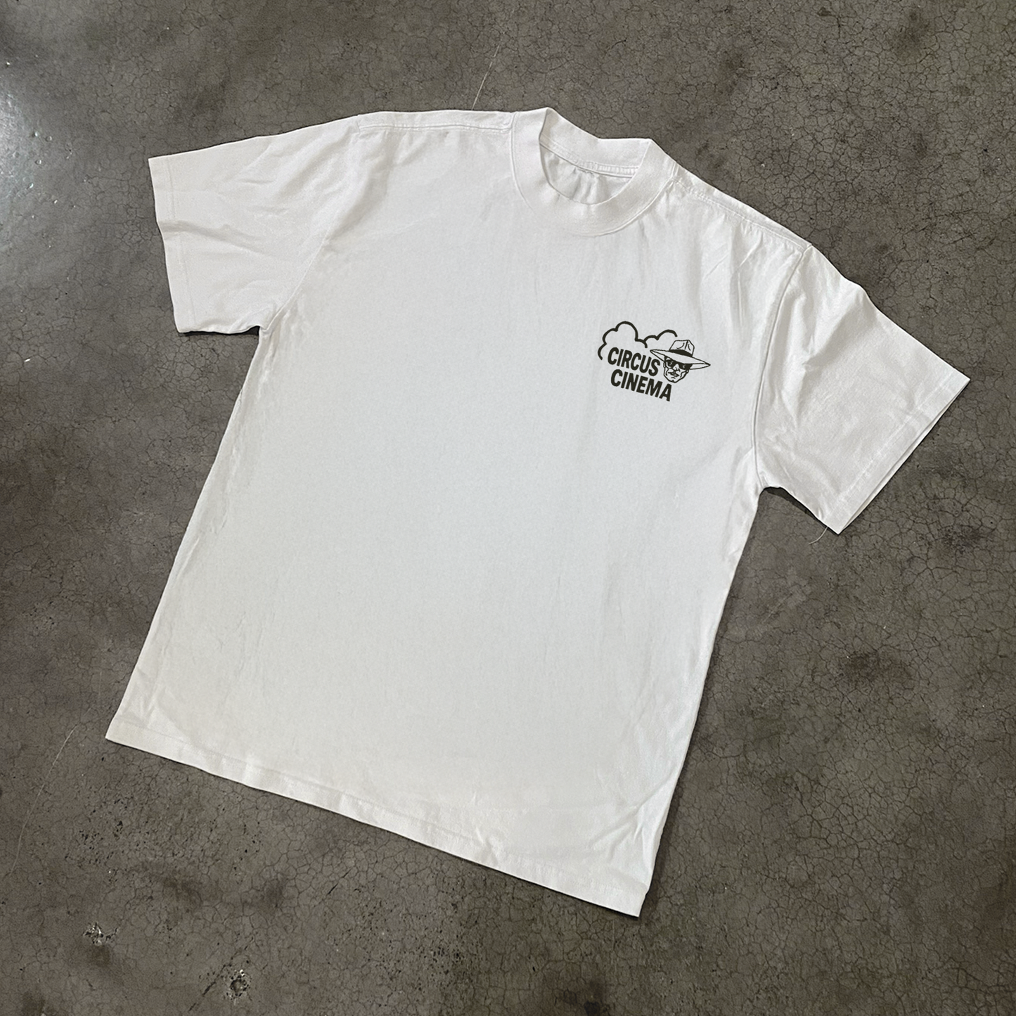 Nyc Vintage 'Circus Cinema' Broadway Peep Show Heavy Faded Tee