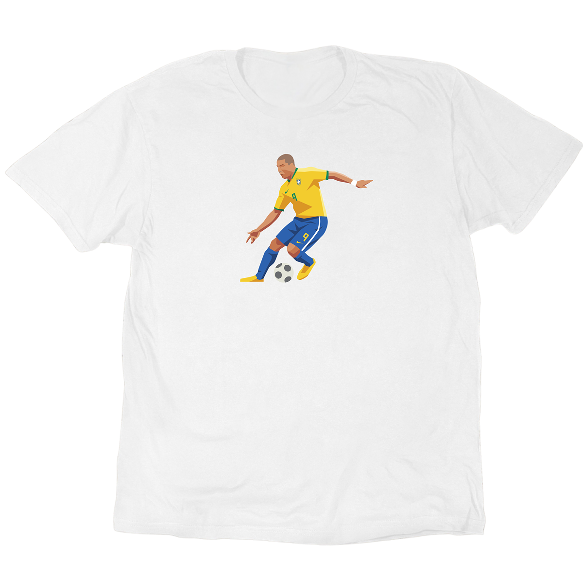 Icons Illustrated Ronaldo Luís Nazário de Lima T-Shirt